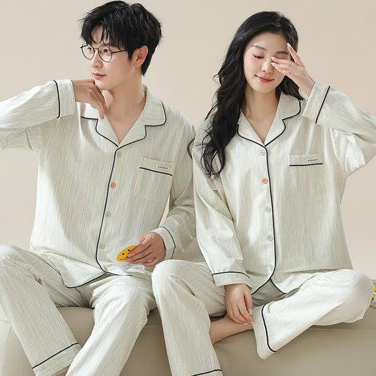 Set of 2 Matching Couple Pajamas Comfy PJs