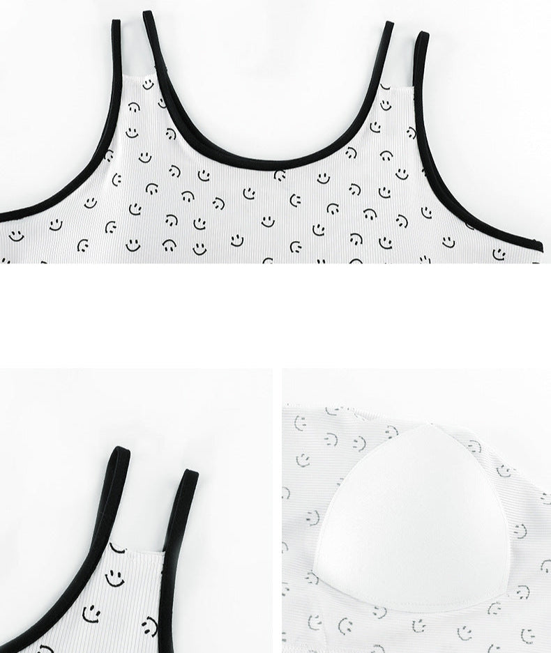 Sleeveless Padded Bra Nightwear 100% Polyester