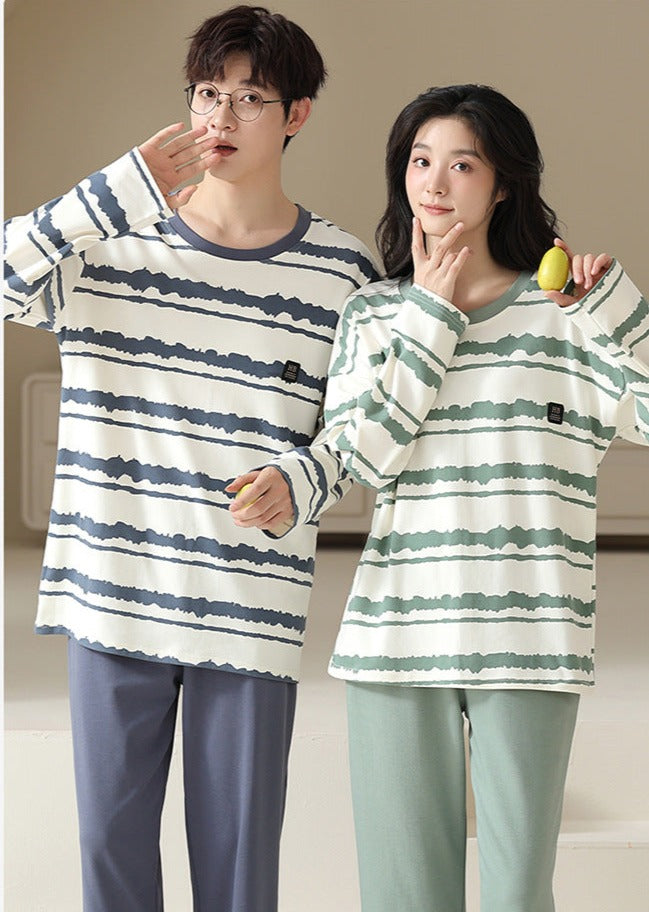 Matching Pajamas Comfortable PJs Set for Couples