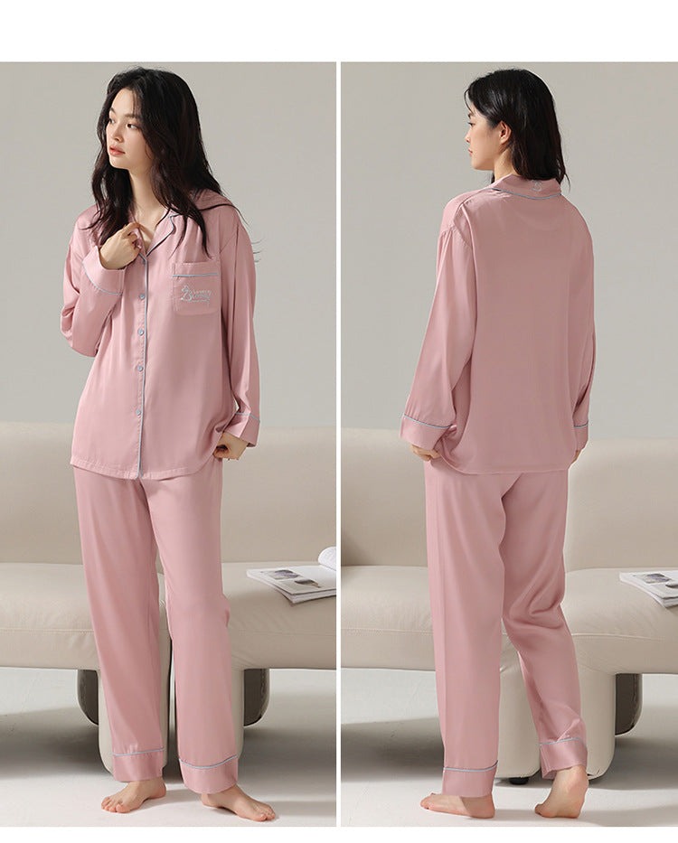 Matching Family Silk Pajamas Set for Two
