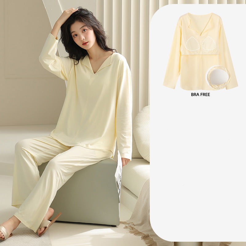 Cute Two-Piece Women's Sleepwear - 100% Modal