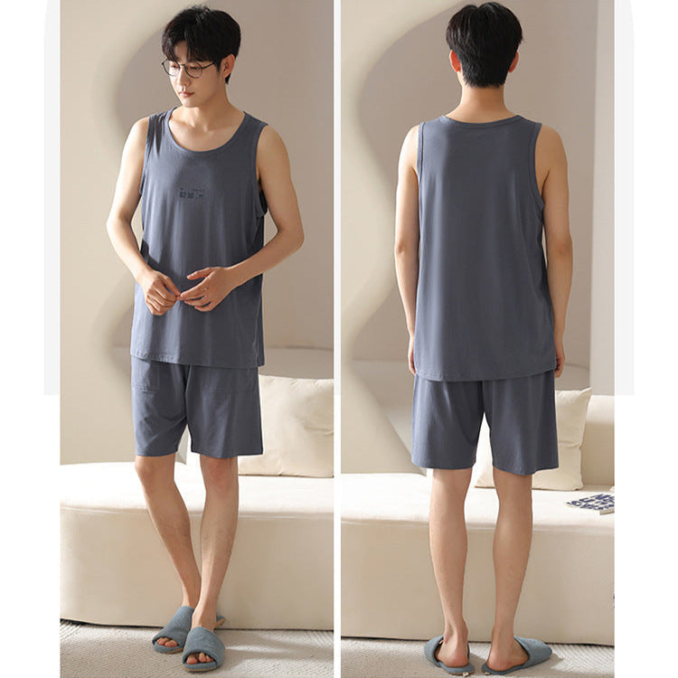 Gullei™ His Hers Sleeveless Pajamas Set Modal