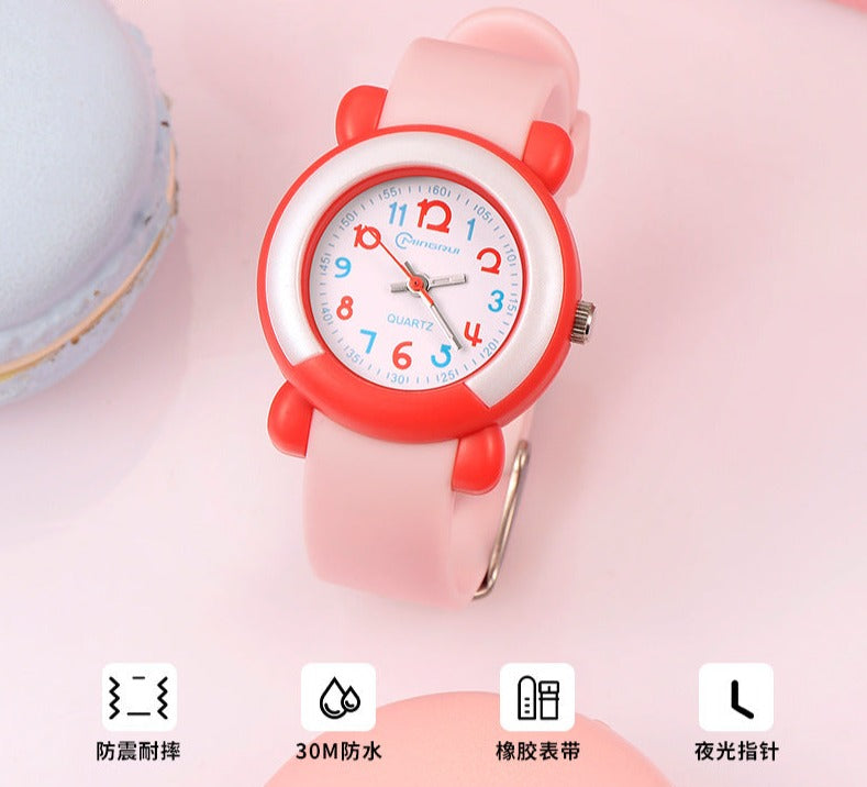 Sports Waterproof Matching Kids Watch Set