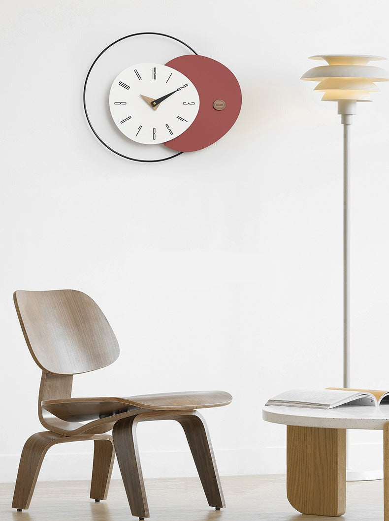 Odd Shaped Modern Analog Wall Clock