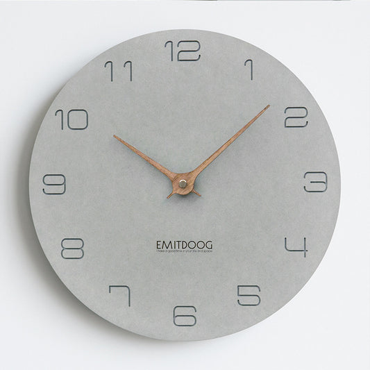 Minimalist Deco Silent Wall Clock 30cm