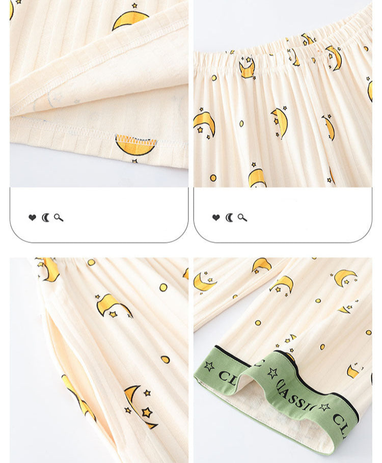 Gullei™ Loose-Fit Summer Sleepwear Set Pure Cotton