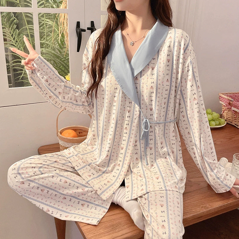 Comfortable Floral Maternity PJs