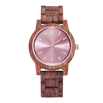 Mens Wood Watch with Customized Engraving