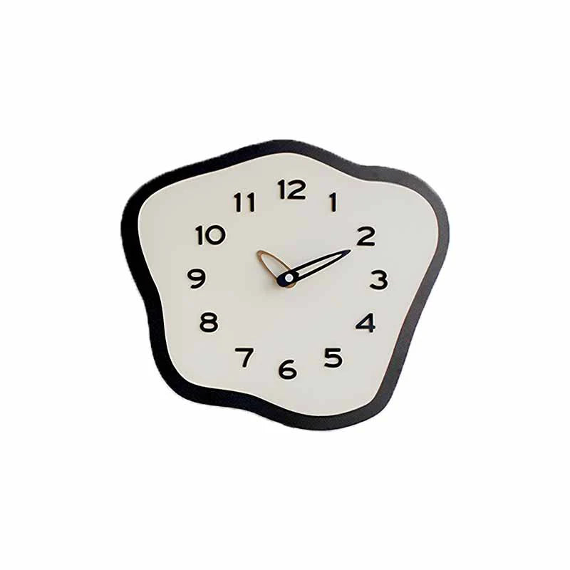 Odd Shaped Swinging Silent Pendulum Clock (26 × 30 cm)