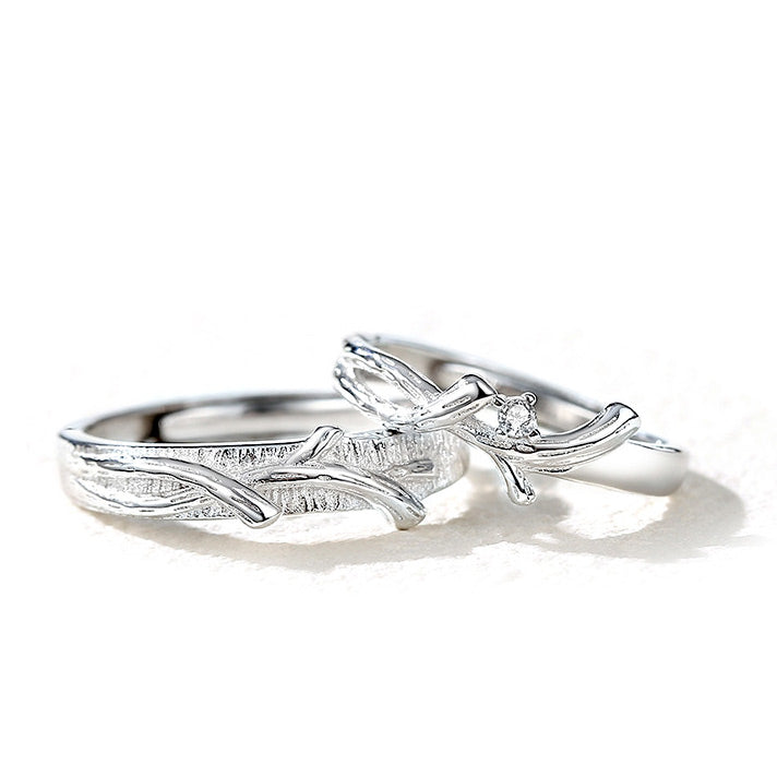 Custom Matching Wedding Bands for Two