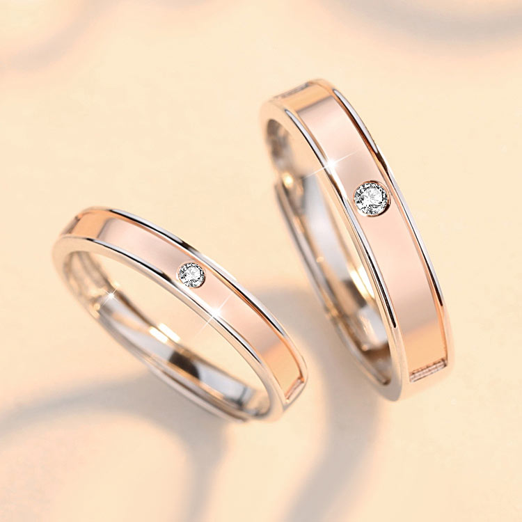 Engraved Matching Wedding Bands for a Couple