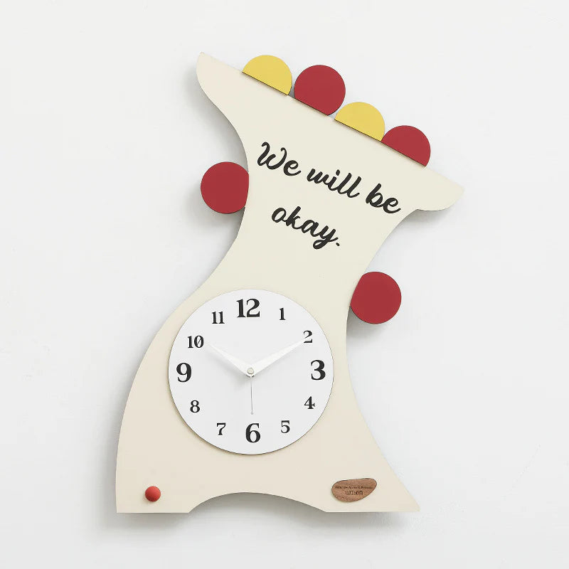 Creative Style Wall Décor Silent Clock – Unique & Modern Design