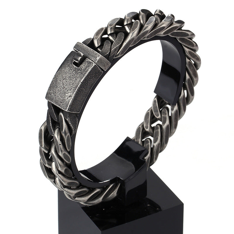 Mens Personalized Vintage Bracelet 22cm