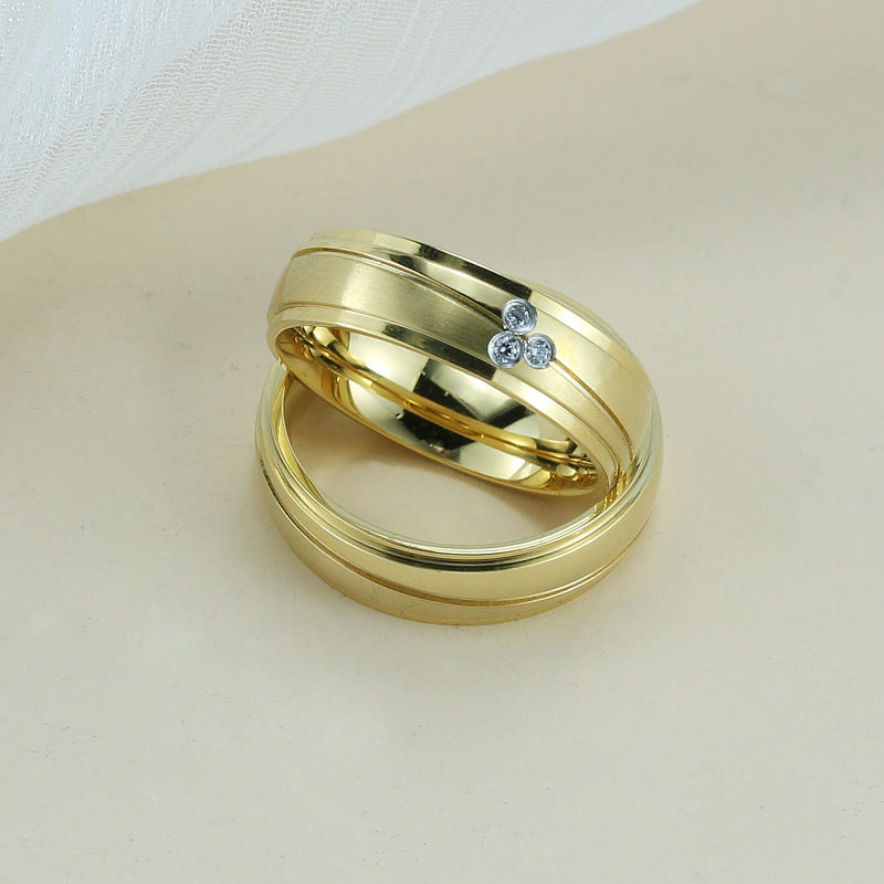 Custom Name Marriage Rings for Men and Women