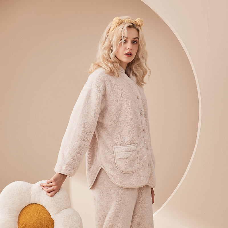 Matching Flannel Winter Nightdress for Newly Wed Couples