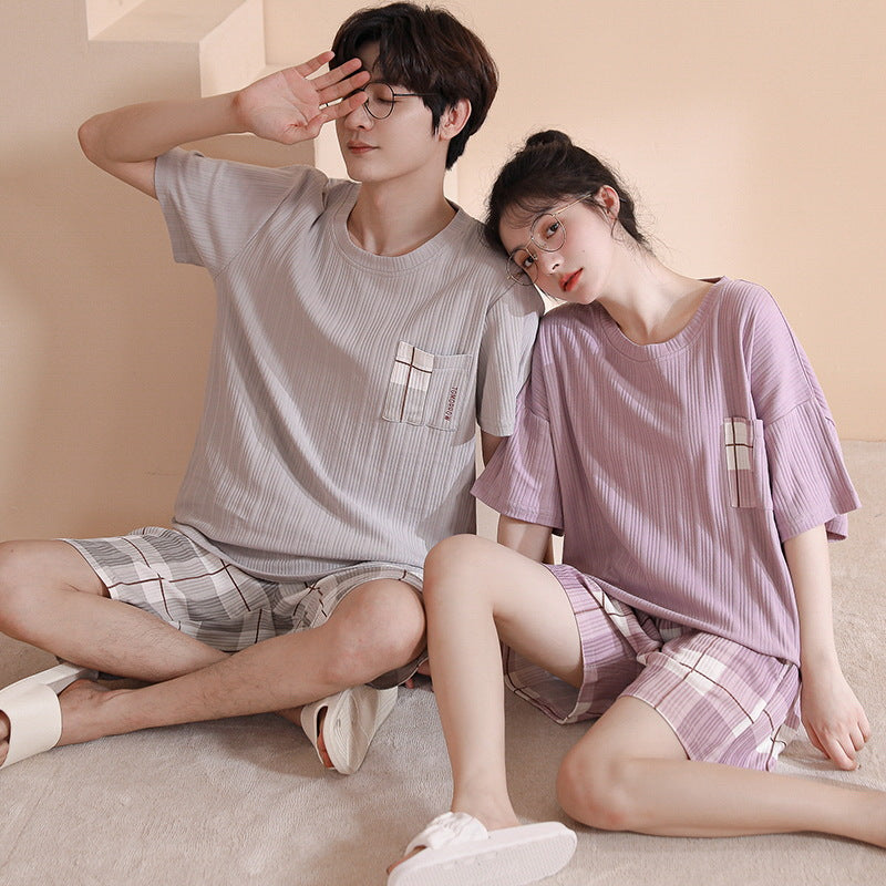 Matching Summer Sleepwear for Couples Set of two