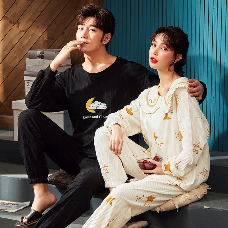Couple Pajamas Matching Sleepwear Set for Two