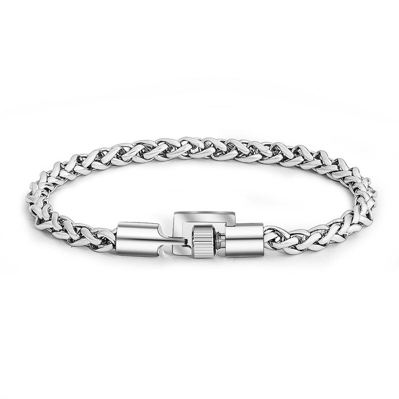Custom Engraved Mens Friendship Bracelet