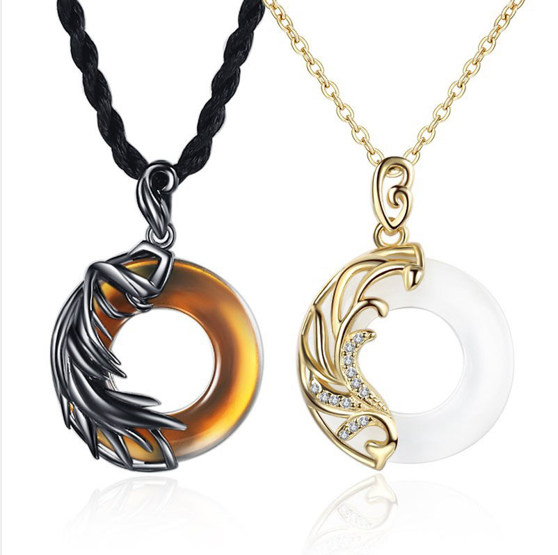 Matching Bff Necklaces Best friend Birthday Gift