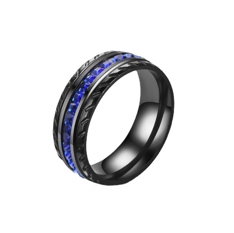 Custom Mens Wedding Band Gift Car Mechanic