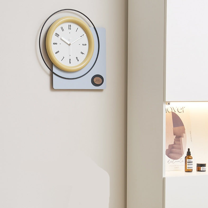 Modern Silent Wall Clock for Livingroom 42cm