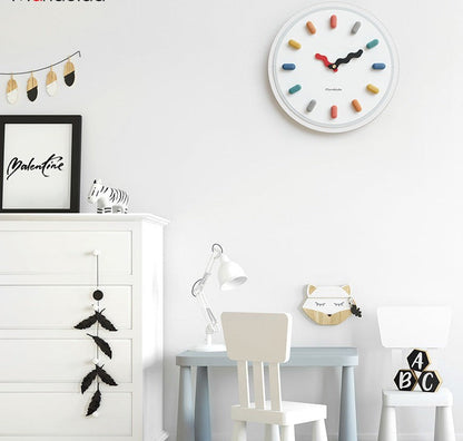 Modern Style 3D Silent Wall Deco Clock for Livingroom