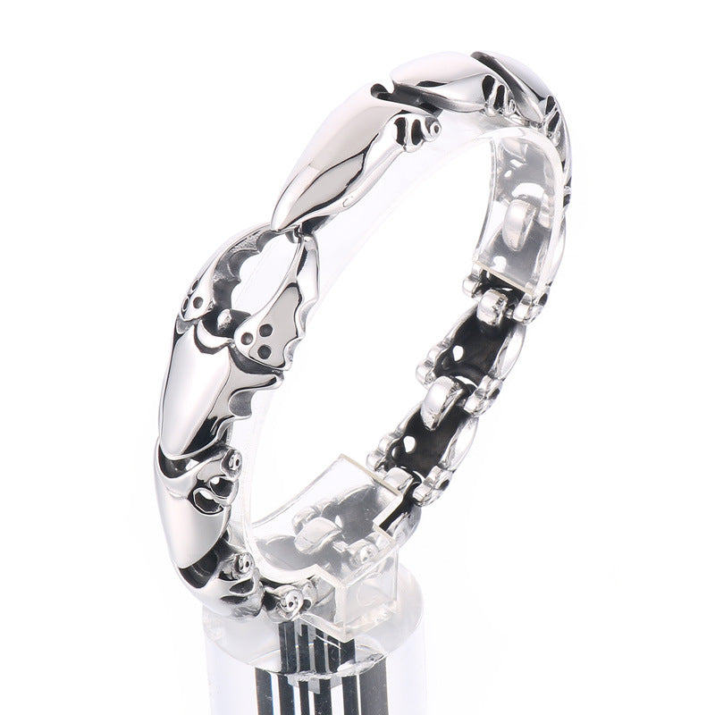 Custom Scorpion Claw Mens Bracelet 22cm