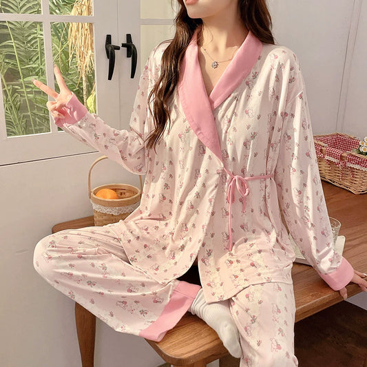 Comfortable Floral Maternity PJs