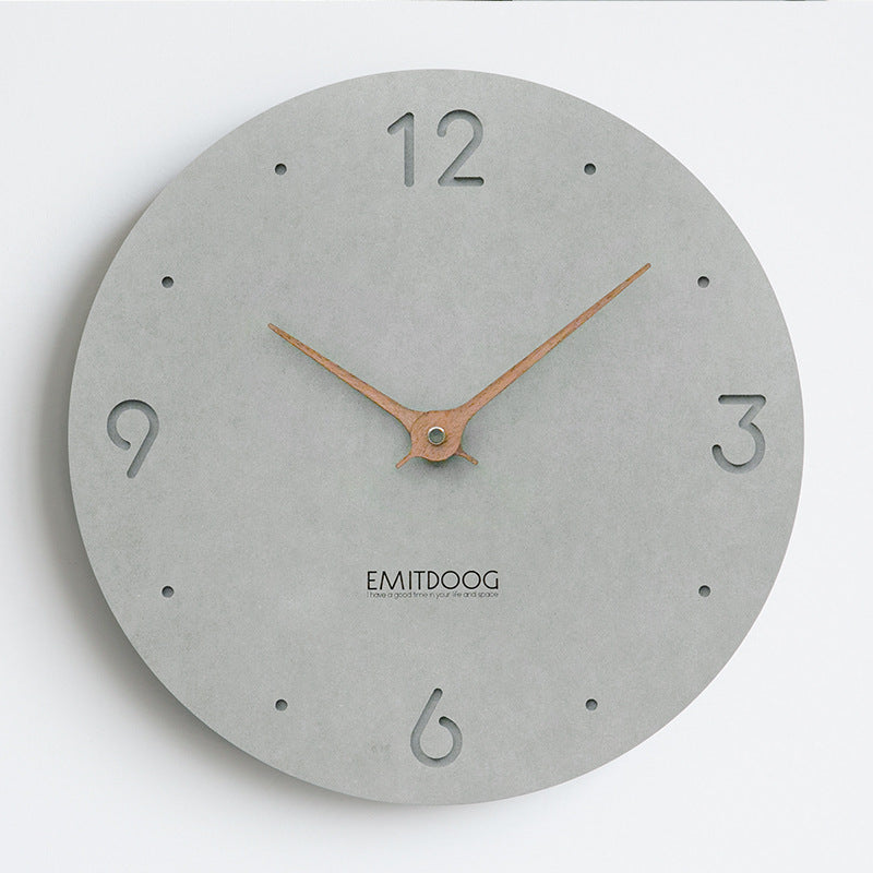 Minimalist Deco Silent Wall Clock 30cm