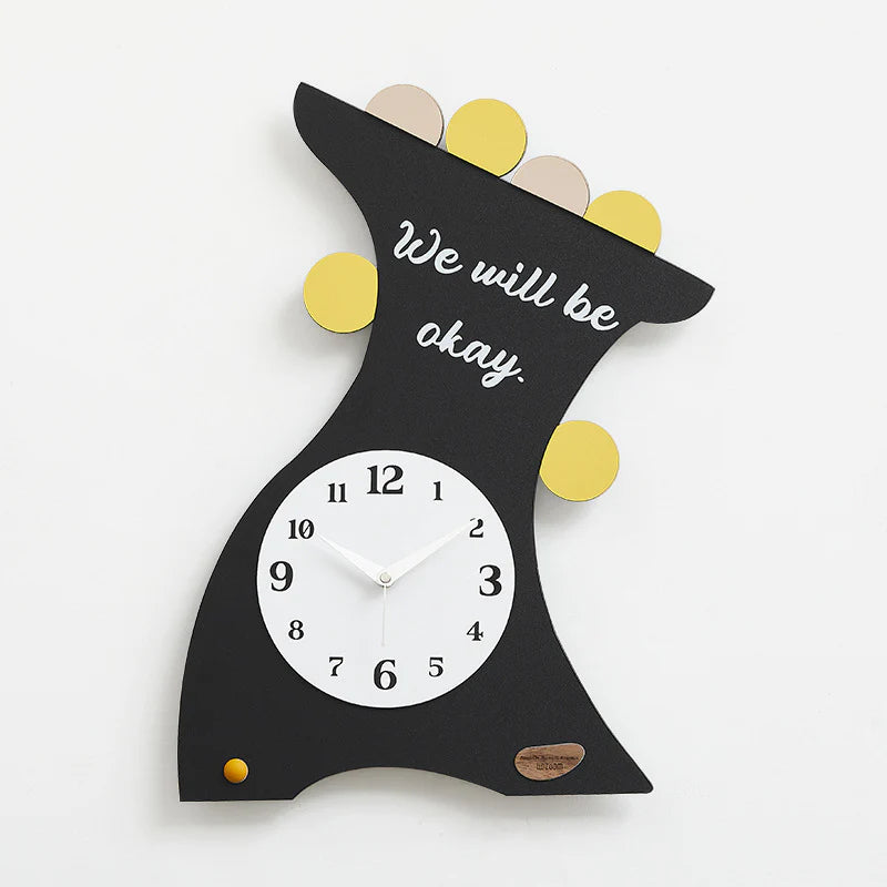 Creative Style Wall Décor Silent Clock – Unique & Modern Design