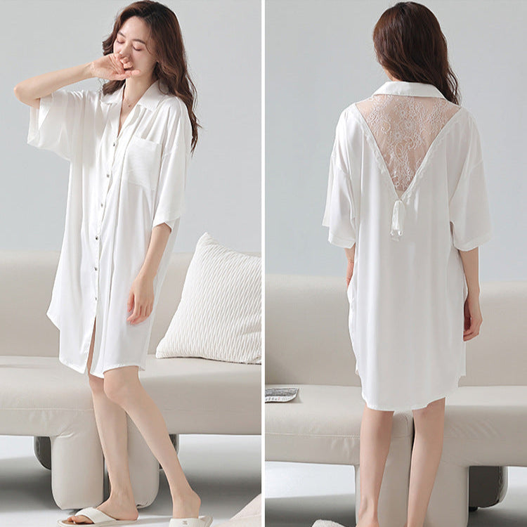 Gullei™ Stylish Long Shirt PJs 100% Organic Cotton