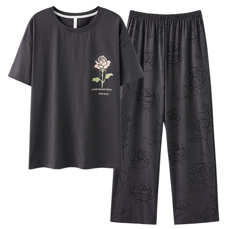 Premium Cotton 4-Piece PJs/Loungewear for Couples