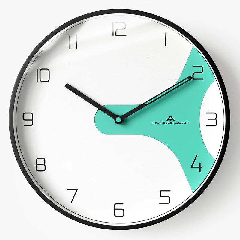 Gullei™ Modern Style Circular Silent Wall Clock