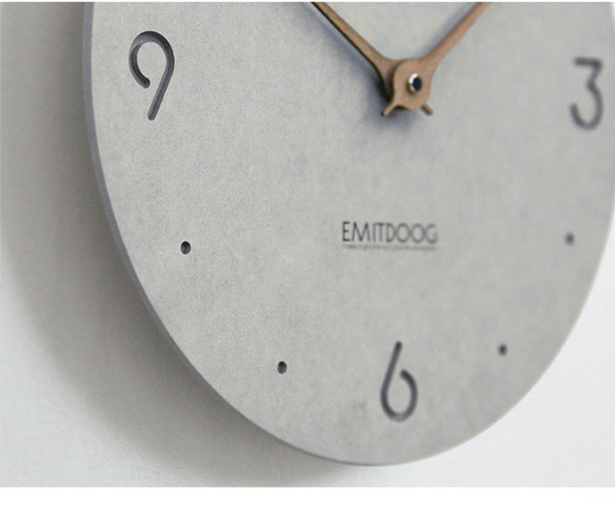 Minimalist Deco Silent Wall Clock 30cm