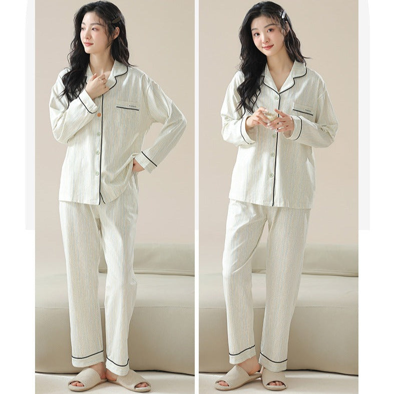 Gullei™ Set of 2 Matching Couple Pajamas Comfy PJs 100% Cotton