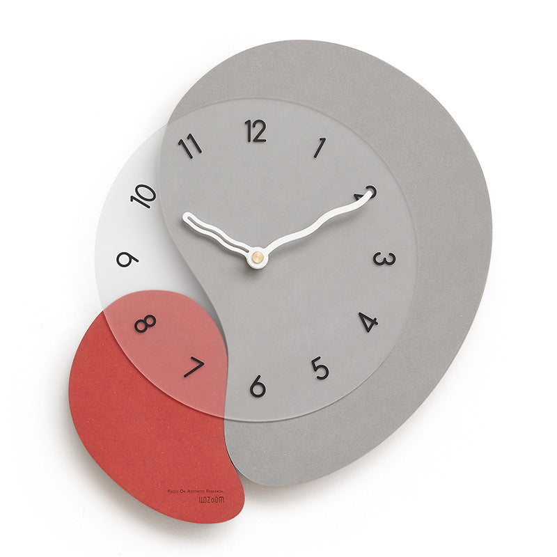Nordic Decorative Silent Wall Clock 37cm