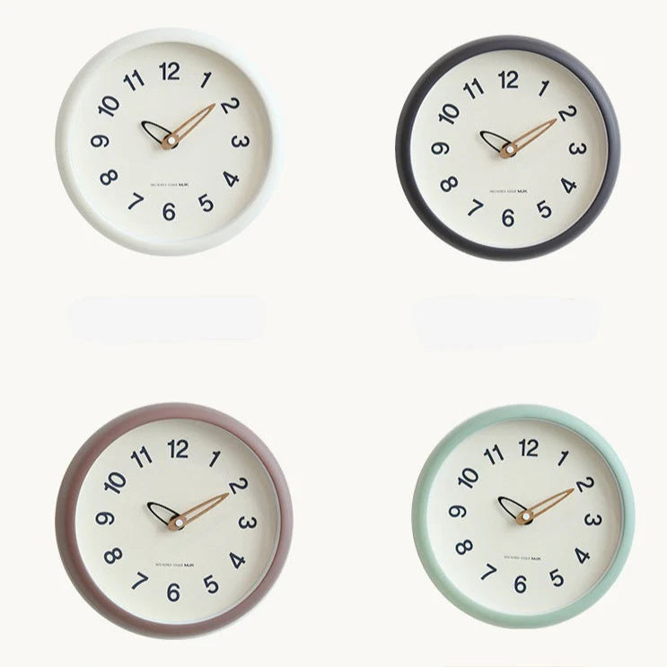 Minimalist 3D Silent Wall Clock – 10" (Non-Ticking)
