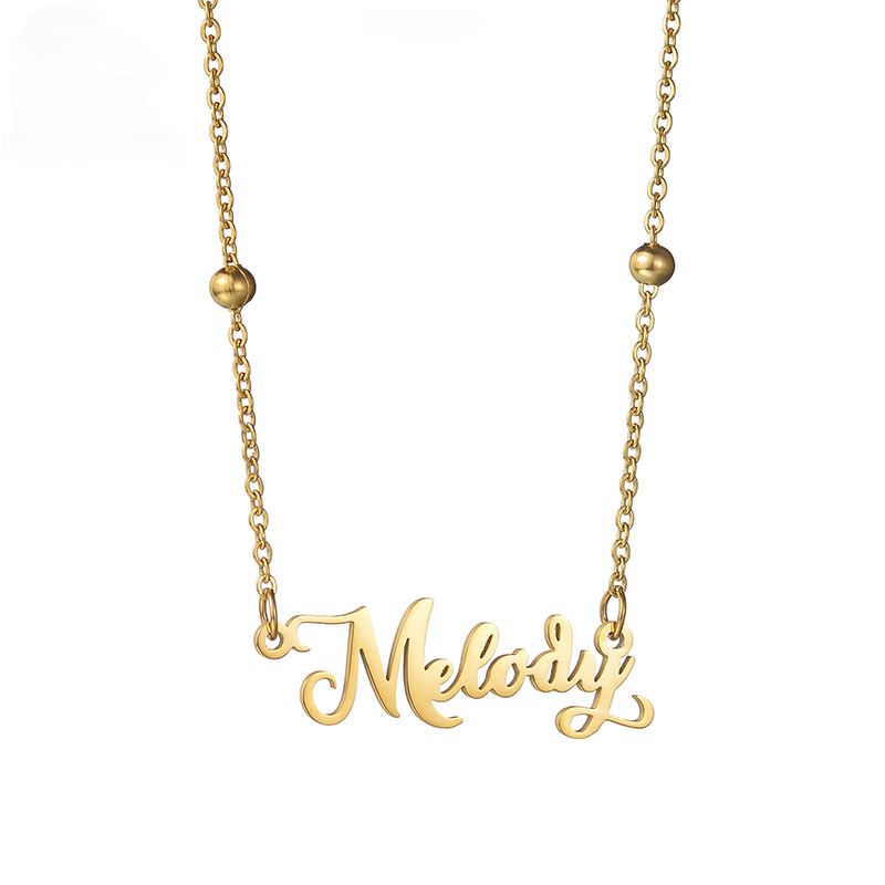 Cursive Personal Name Necklace