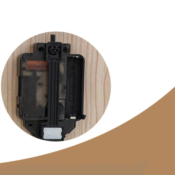 Solid Walnut Silent Pendulum Clock – Japanese Style