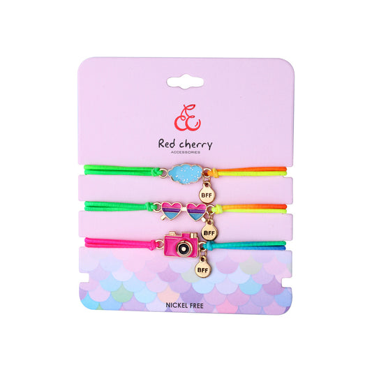 Cute Friendship Bracelets Gift Set for 3
