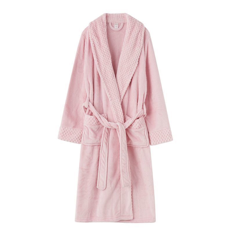 100% Premium Thickened Flannel Nightgown Set for 2