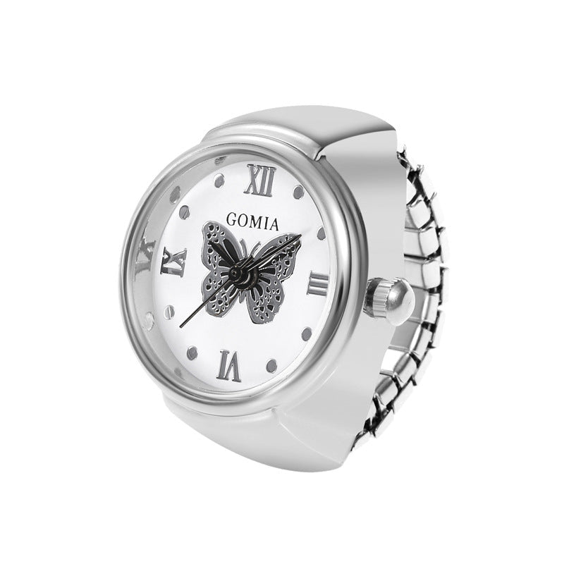 Gullei™ Butterfly Dial Fully Functional Watch Ring - Adjustable Size