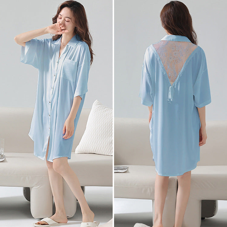 Gullei™ Stylish Long Shirt PJs 100% Organic Cotton