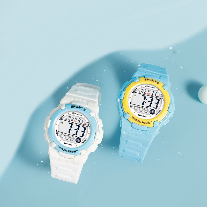 Matching Sports Quartz Watch Set for Teens