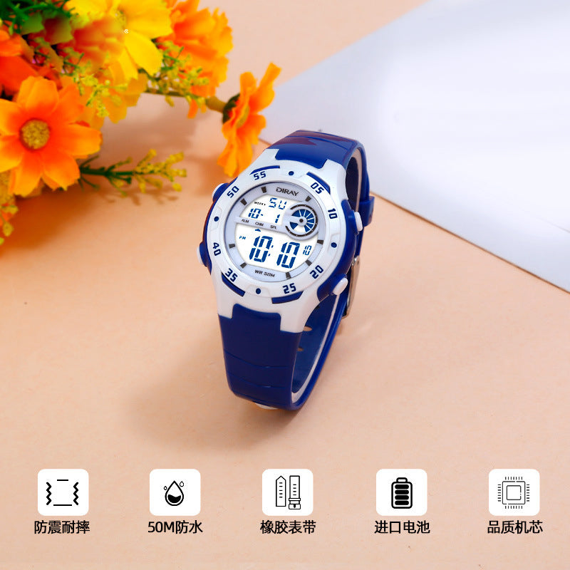 Matching Waterproof Couple Sports Watch Set