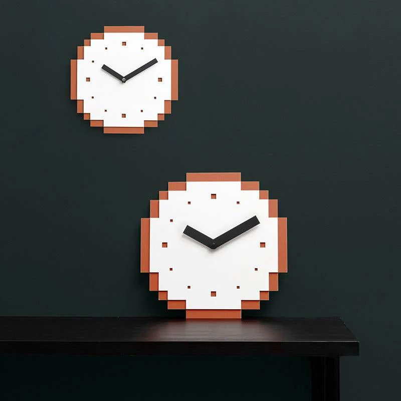 Gullei™ Modern Pixel Theme Wall Decor Silent Clock