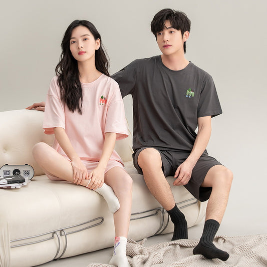 Matching Sleepwear Summer PJ for Couples