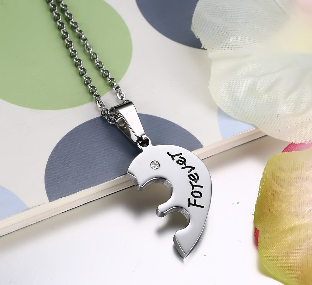 Personalized Best Friends Forever Necklaces Set for 3