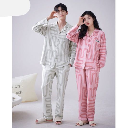 Long Sleeve Sleepwear for Men and Women 100% Cotton