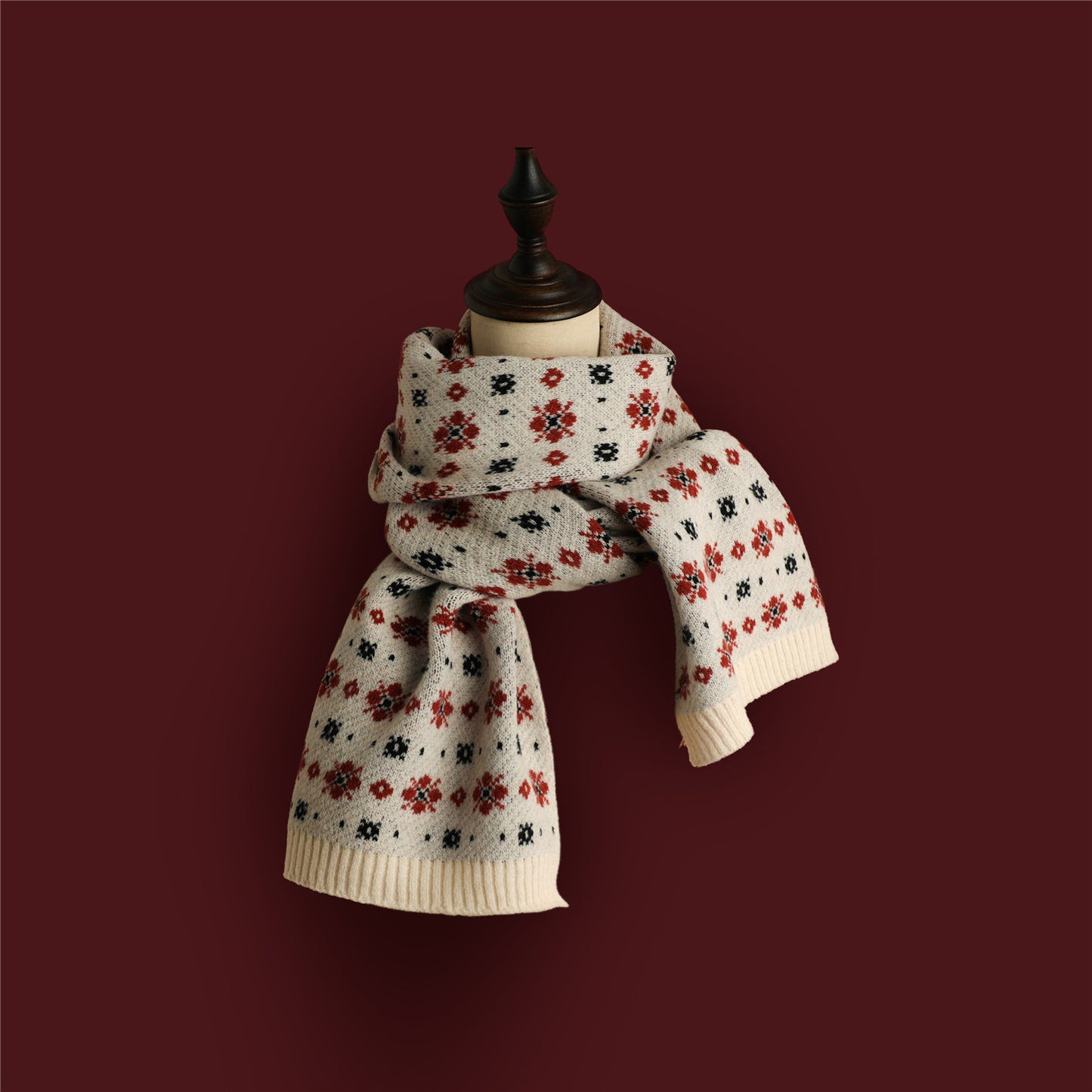 Christmas Theme Womens Scarf